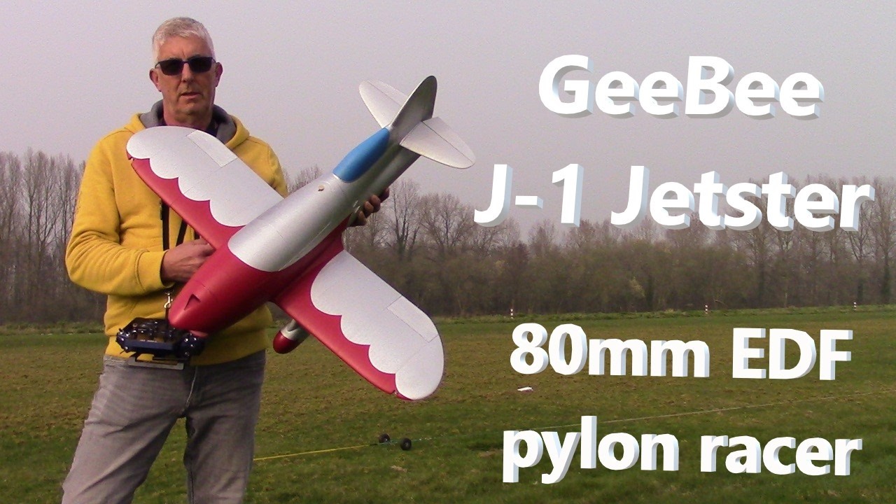 Geebee 3dprinted EDF pylon racer SUPERFAST & SMOOTH