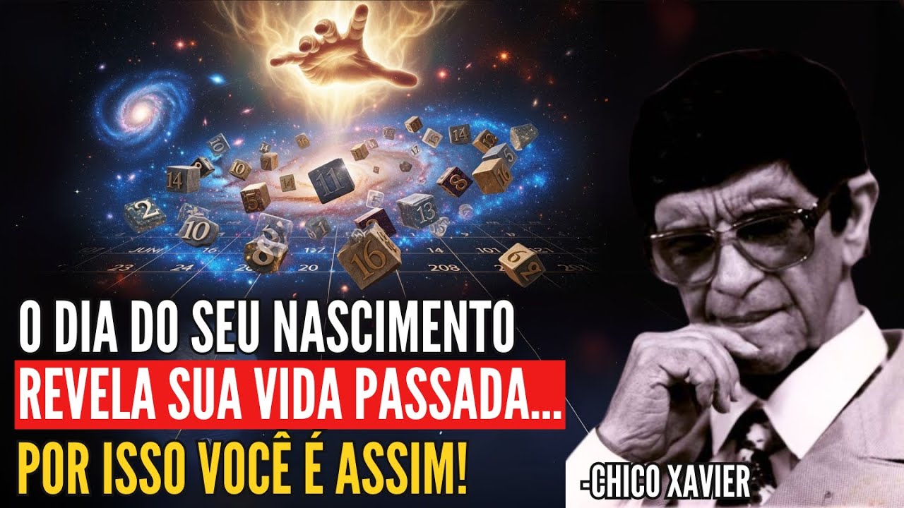O que o Dia do seu Nascimento Revela Sobre sua Vida Passada e seu Karma | Chico Xavier