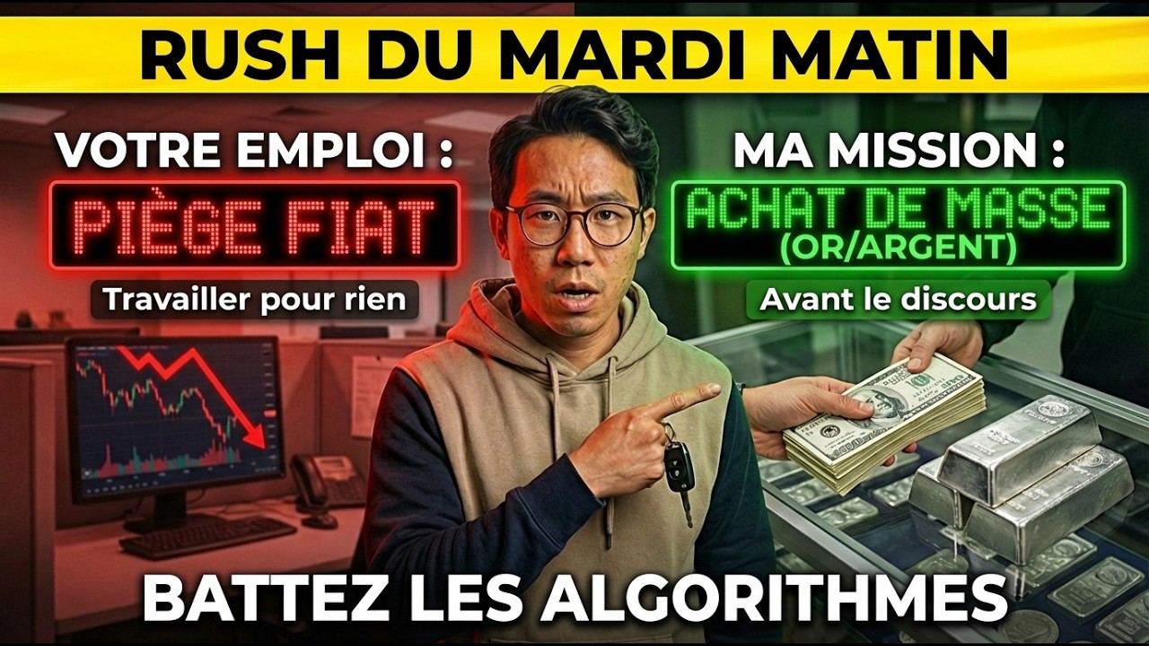 POURQUOI JE NE TRAVAILLE PAS DEMAIN : La ruée vers l’argent du mardi matin…