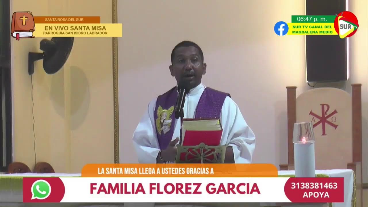 En Vivo Hora Santa Y Santa Misa Parroquia San Isidro Labrador 26 Febrero 2026