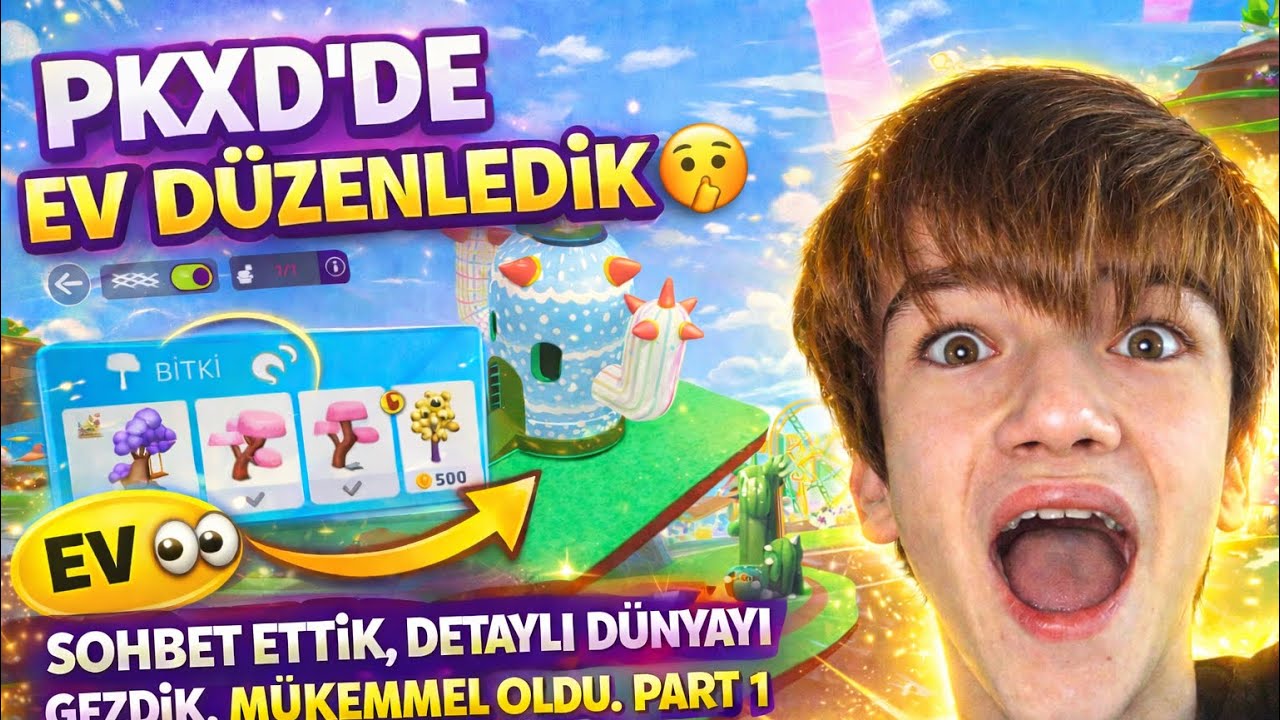 PKXD’de Ev Düzenledik 😍 | Sohbet Ettik, Detaylı Dünyayı Gezdik | Mükemmel Oldu! Part 1