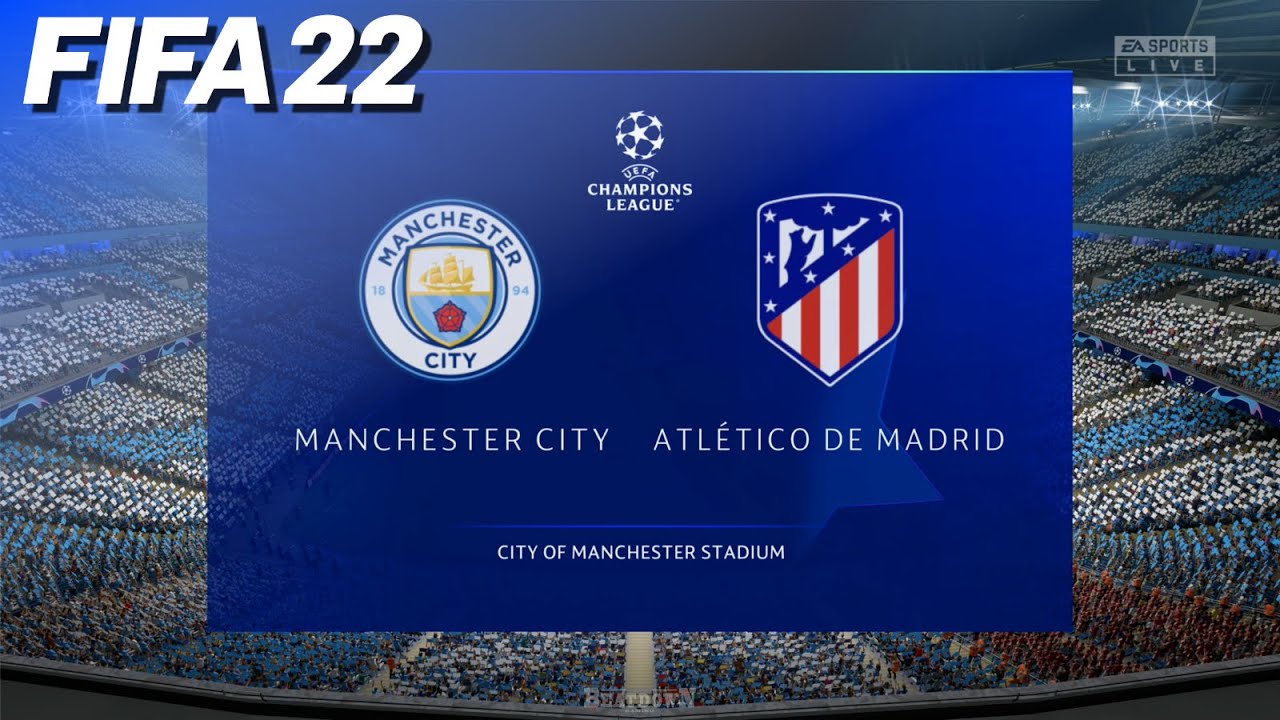 FIFA 22 - Manchester City vs. Atlético de Madrid | PS5