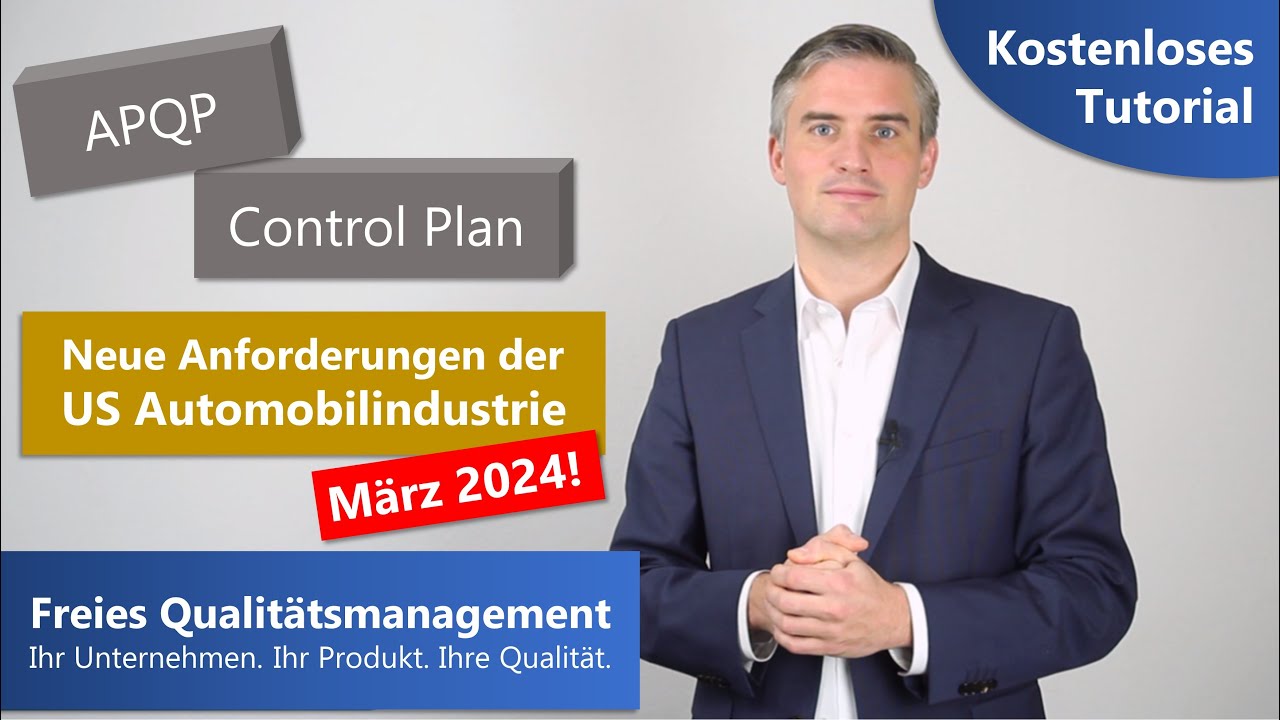 Neue US-Normen für APQP & Control Plan im März 2024!