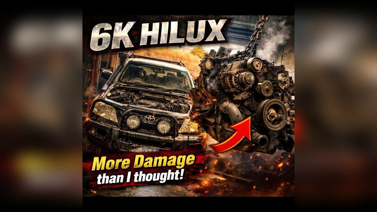 This could have been catastrophic, 6k Hilux build update! 