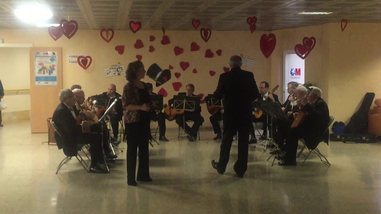 Concierto de la Agrupación Musical de Pulso y Púa 5° Traste, Hospital Virgen de la Poveda, 8-2-2020
