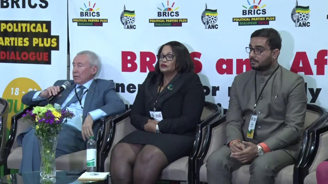 [WATCH LIVE]: 1st Deputy Secretary General Nomvula Mokonyane updates members the media on reflect…