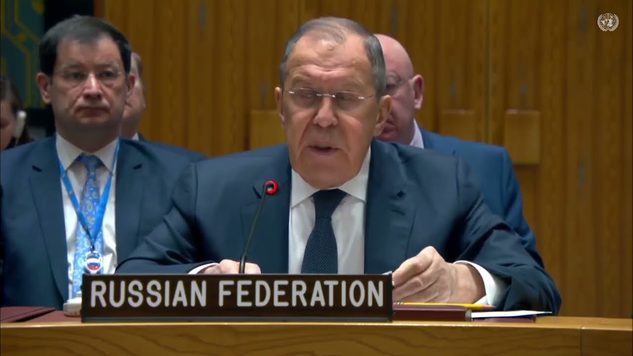 Выступление С.Лаврова на заседании Совета Безопасности ООН по Украине, Нью-Йорк, 22 января 2024 г.