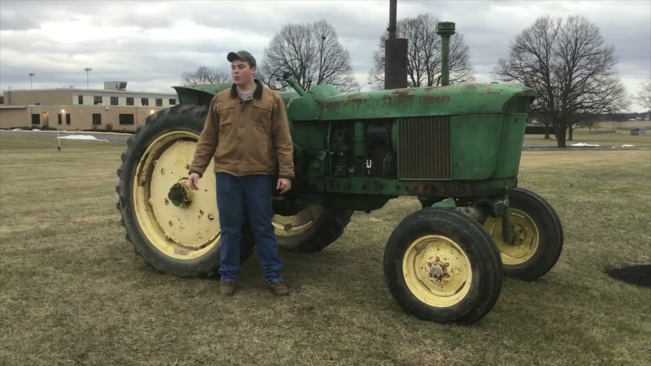 2021 ELCO FFA Tractor Restoration - 1963 John Deere 3010D