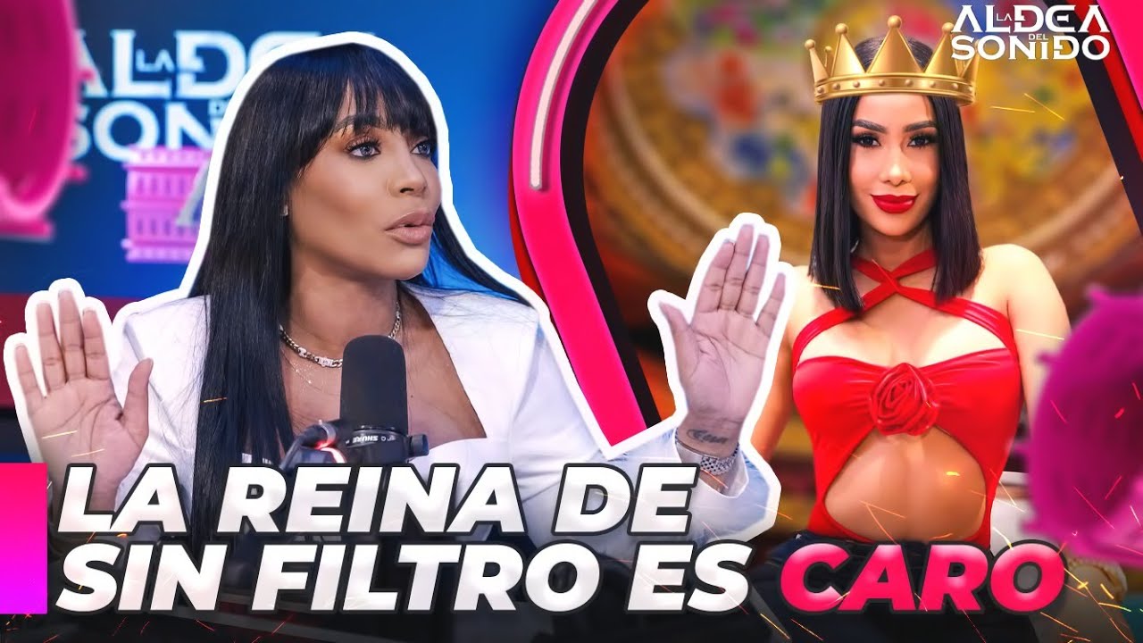 SIN FILTRO RADIO SHOW DEJO A CARO BRITO COMO LA REINA  (LA ALDEA DEL SONIDO)