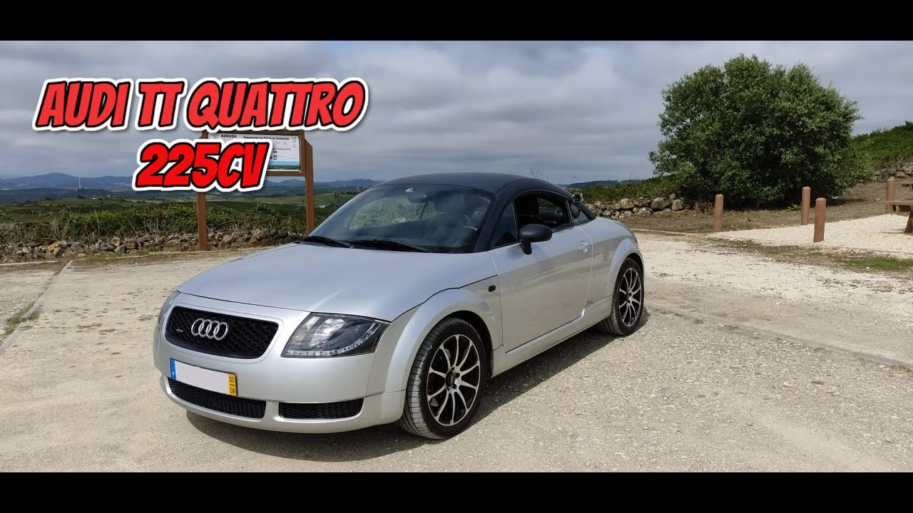 Audi TT Quattro 225cv de 2000 - Test Drive e review e uma despedida difícil!
