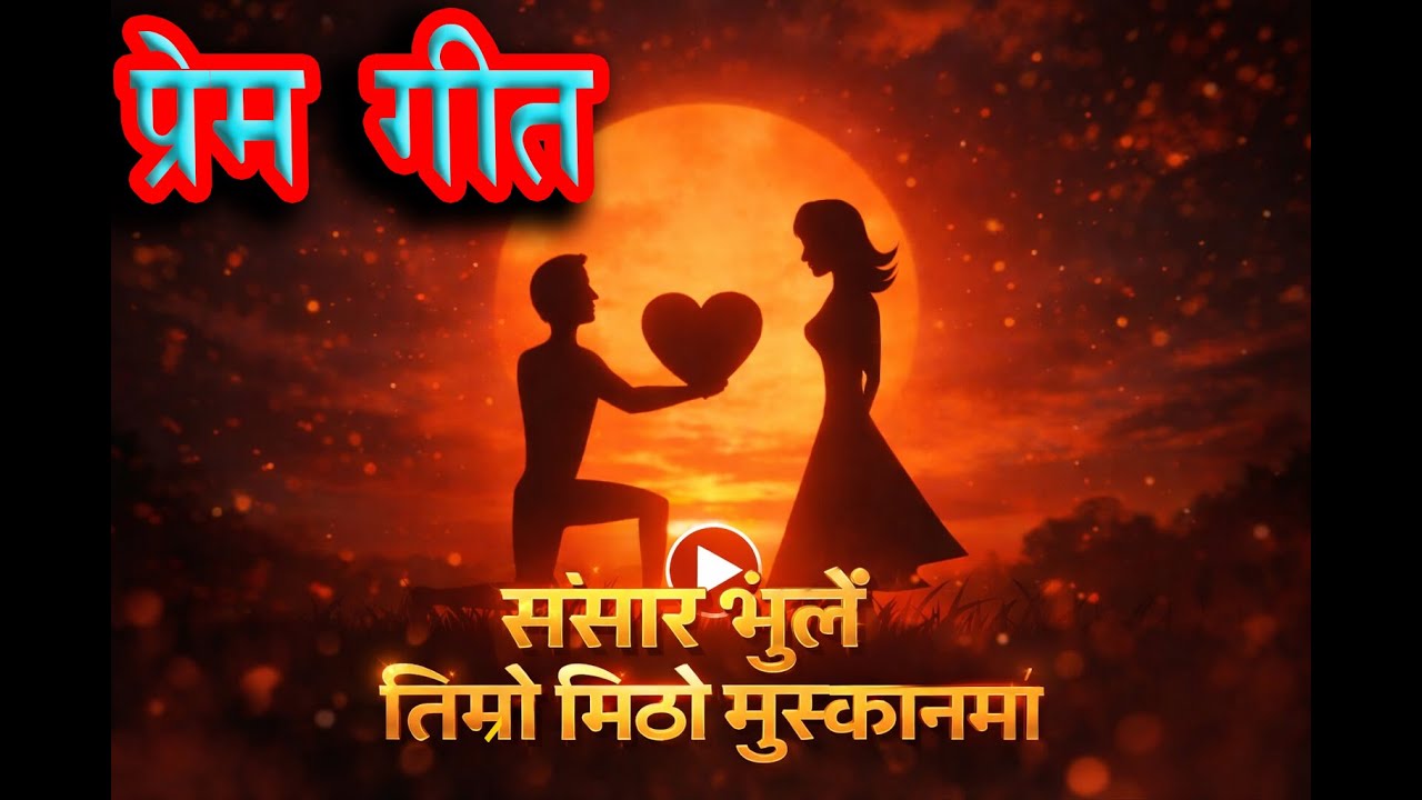 संसार भुलेँ तिम्रो मिठो मुस्कानमा Nepali Heart Touching Nepali song.