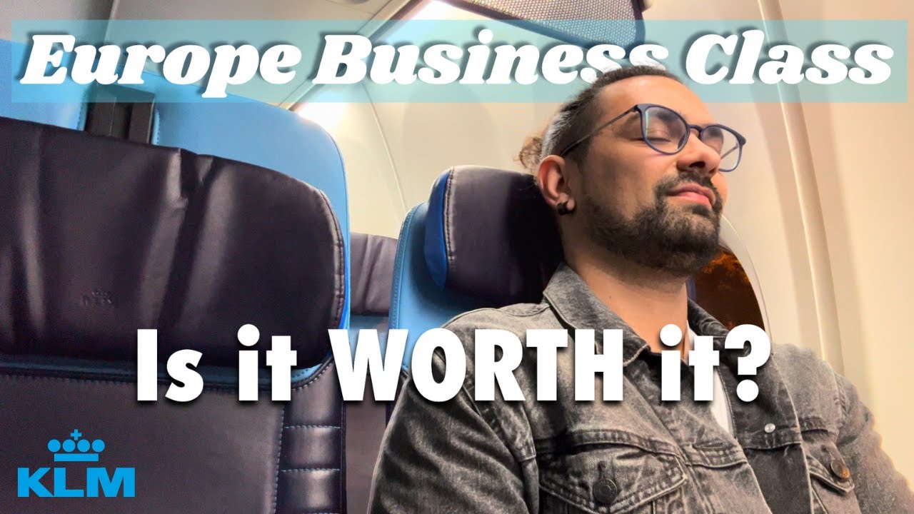 KLM Europe Business Class: The TRUTH About Short-Haul Luxury!