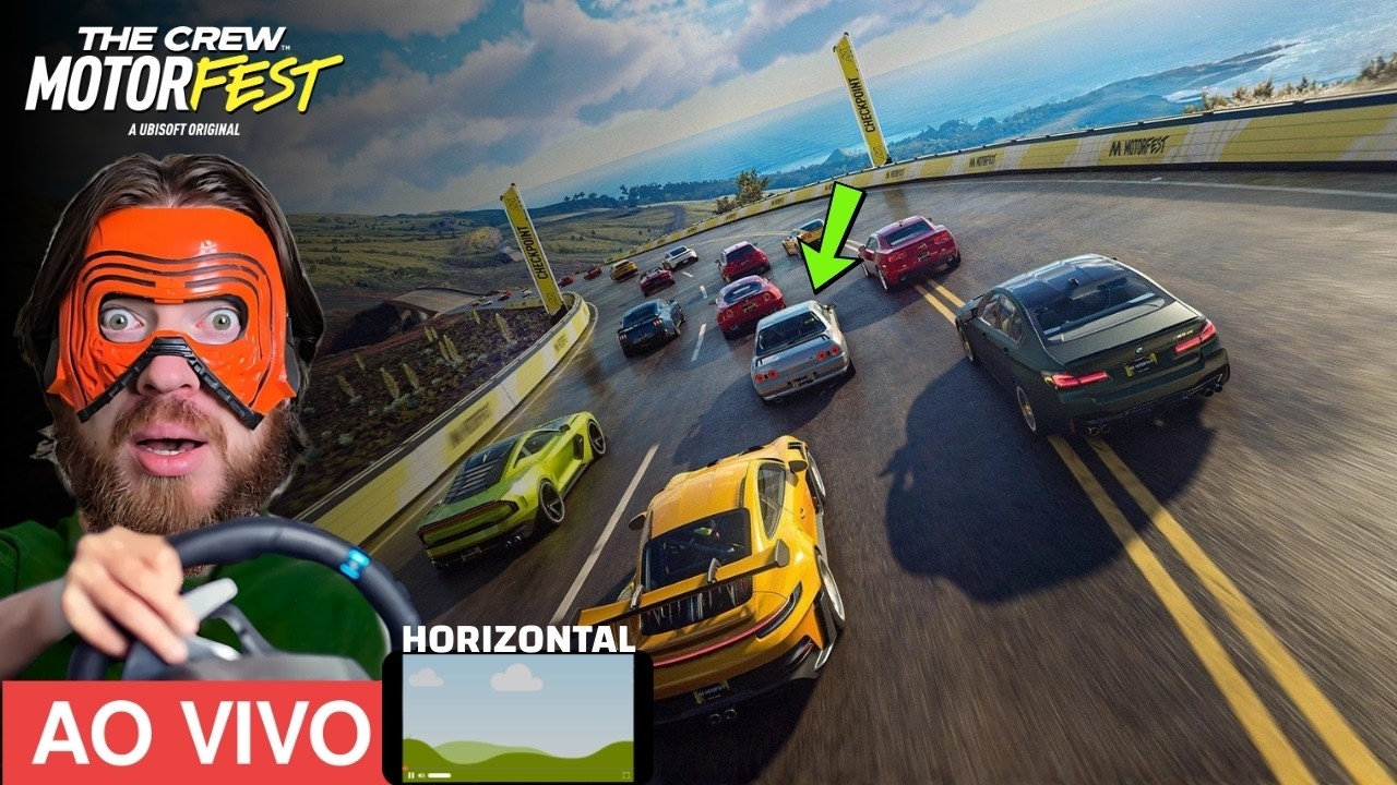 🔴🖥️ JOGANDO COM OS MEMBROS NO COMBOIO! | The Crew Motorfest