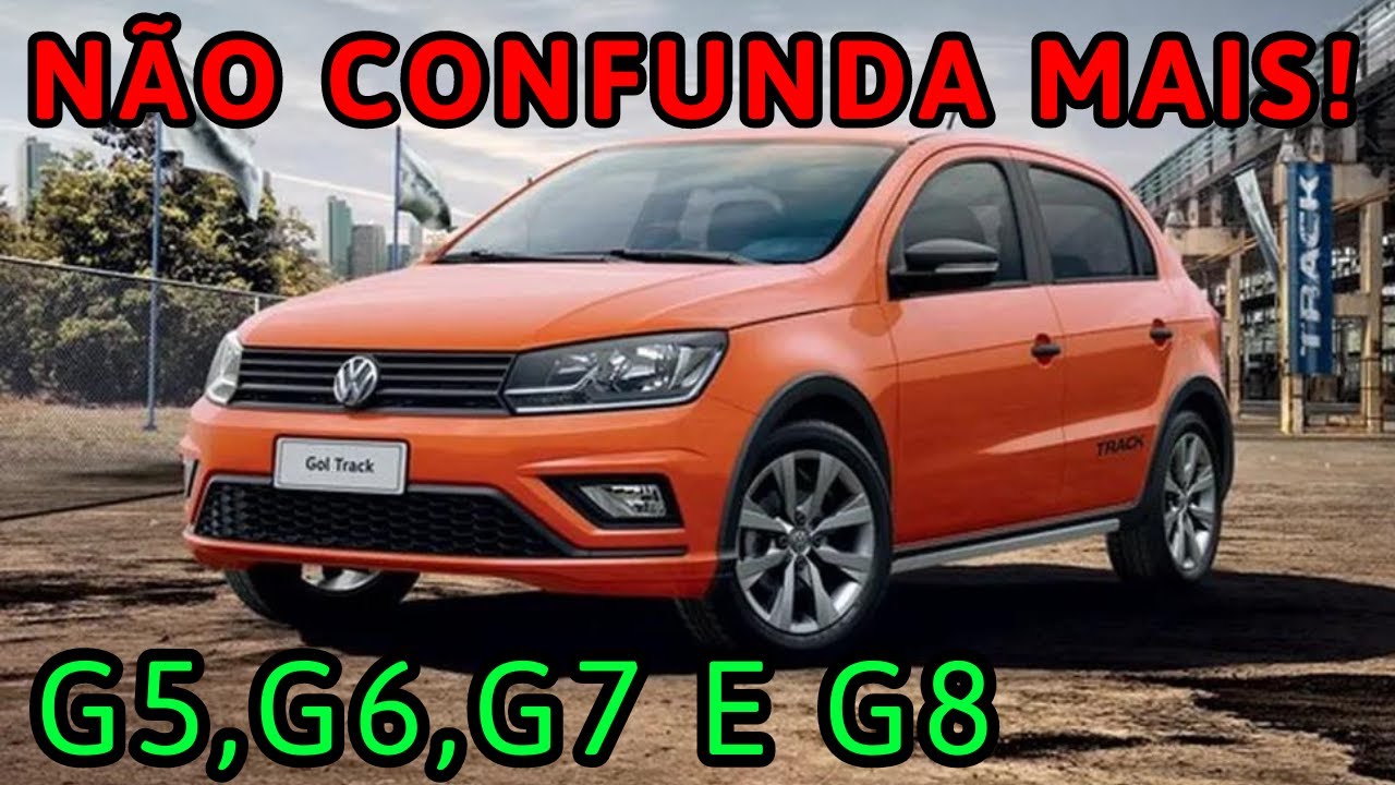 Diferenças Gol G5, G6, G7 e G8