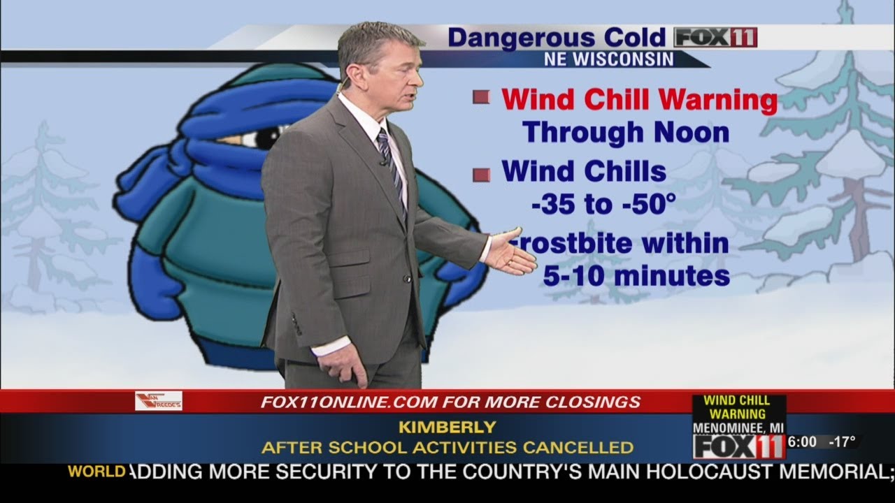 Wind chill warning