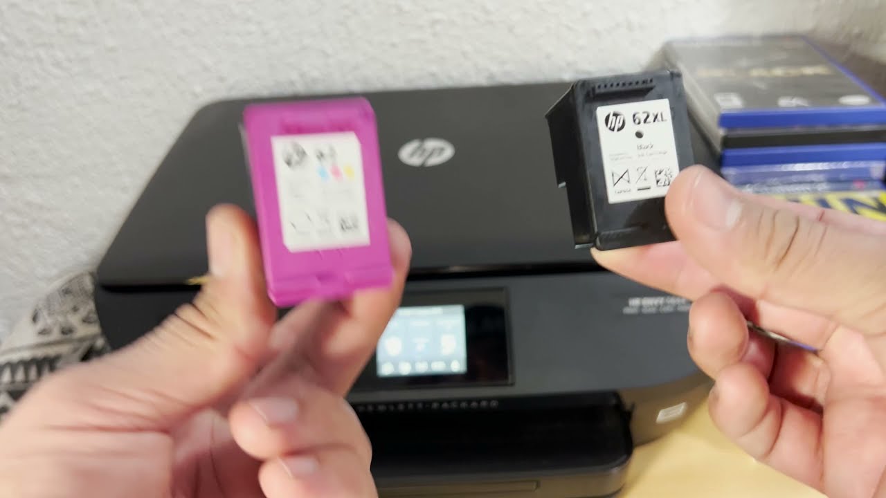Como Cambiar Cartuchos de tinta En Impresora HP ENVY 5644