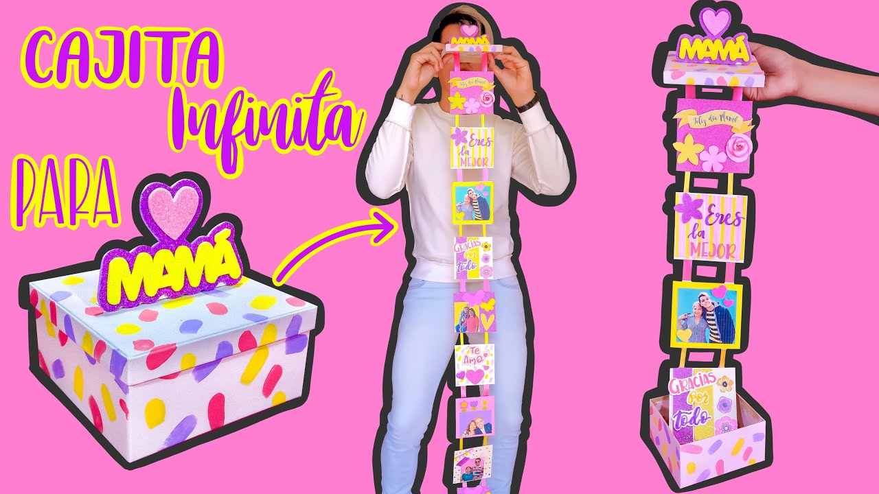 DIY: Caja de mensajes y fotos INFINITA - ESPECIAL DÍA DE LAS MADRES