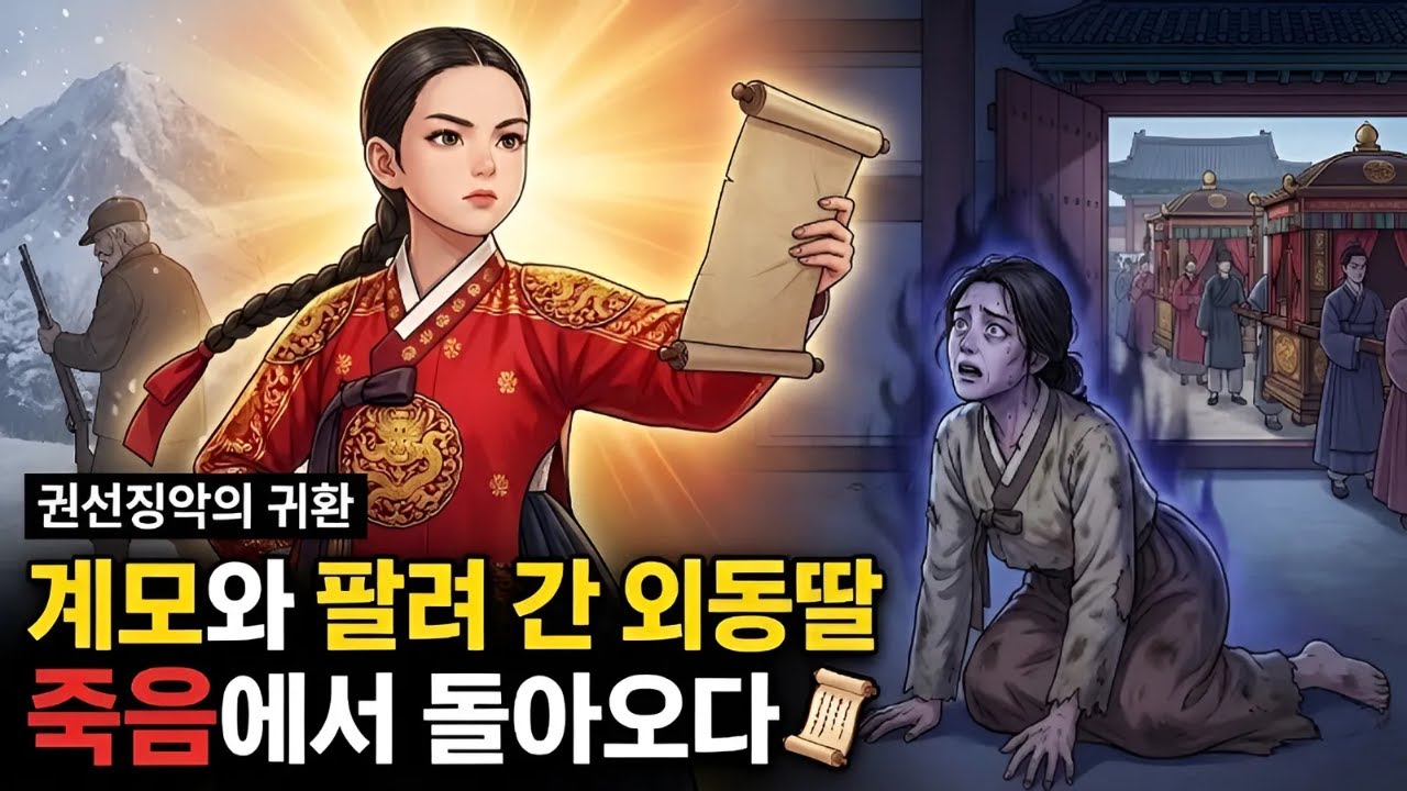 계모와 팔려 간 외동딸, 죽음에서 돌아오다 | 야담 | 옛날이야기 | 오디오북 |수면동화 |전설 민담 사연