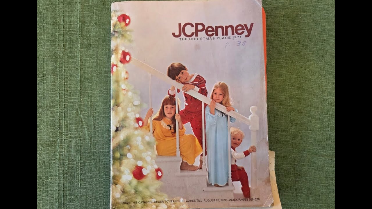 Going Through 1971 JC Penny Christmas Catalog