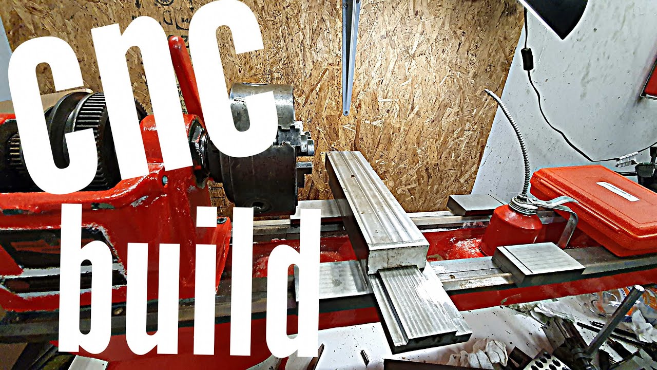 lathe rebuild Linux CNC part 1 cross slide