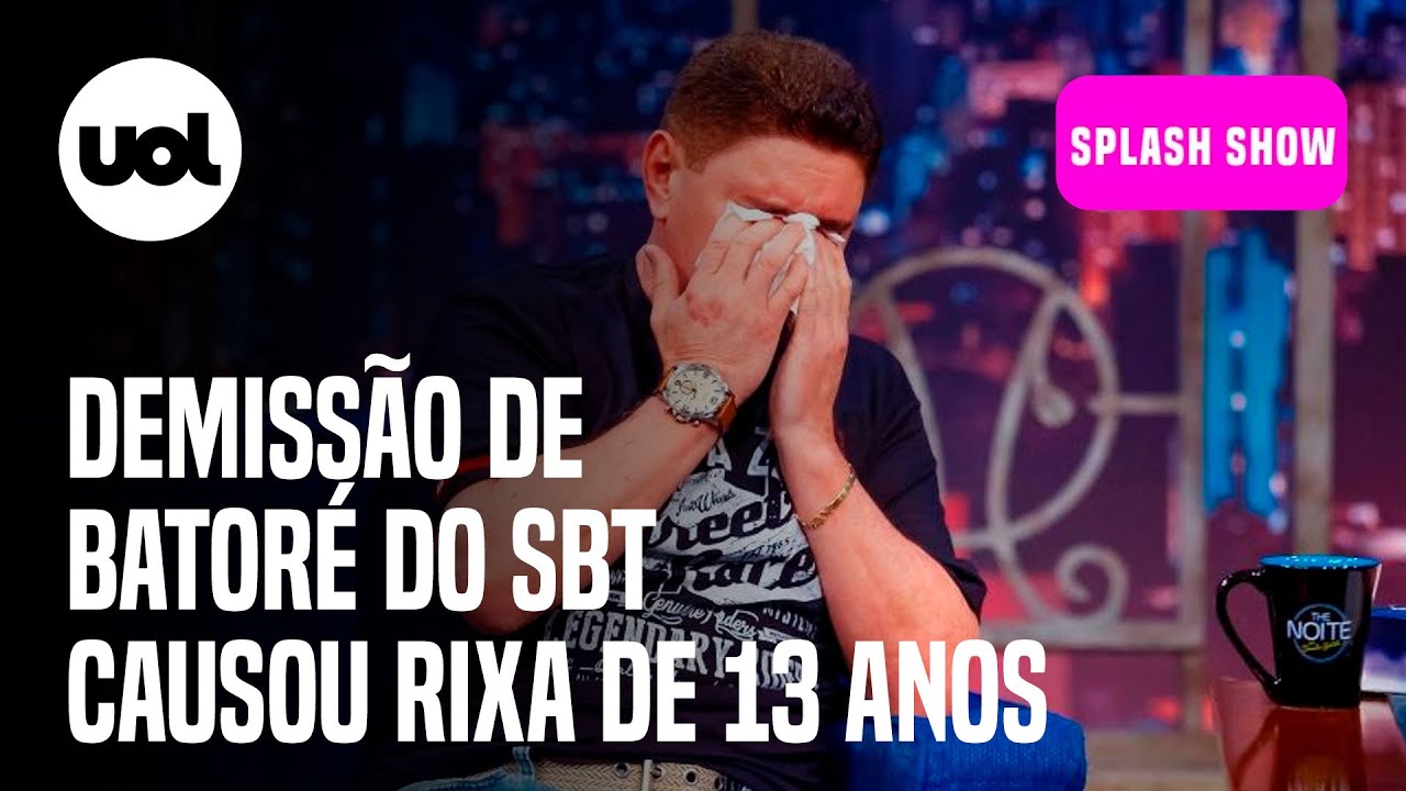 Bator&eacute;: Demiss&atilde;o de humorista do SBT causou rixa de 13 anos e vergonha