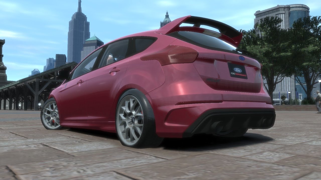 GRAND THEFT AUTO IV 2017 FORD FOCUS RS CRASH TESTING HD