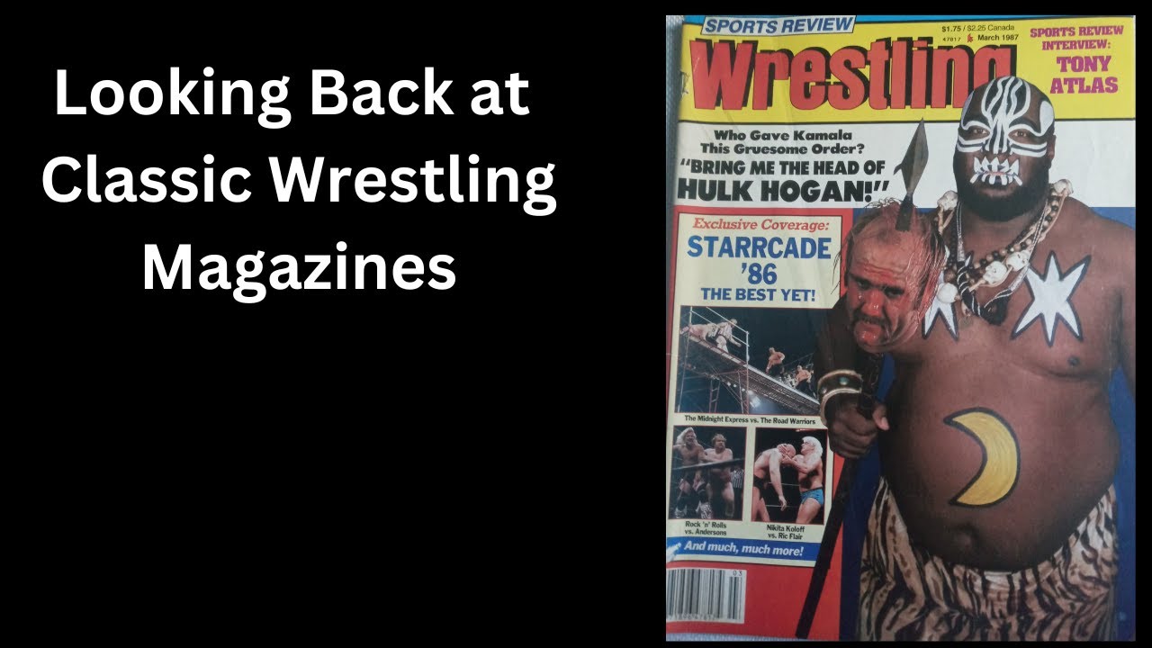 Looking Back at Classic Wrestling Magazines : Sports Review Wrestling  March 1987