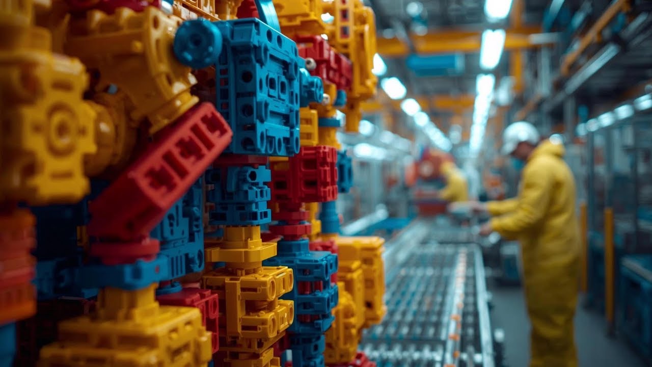 Inside the Toy Factory – How Modern Plastic Toys Are Produced (Full Process)