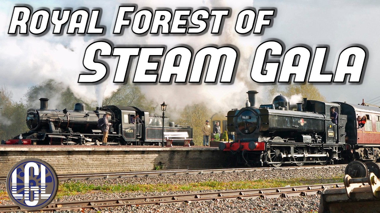NEW VIDEO: Dean Forest Railway's Autumnal Royal Forest of Steam Gala 2025