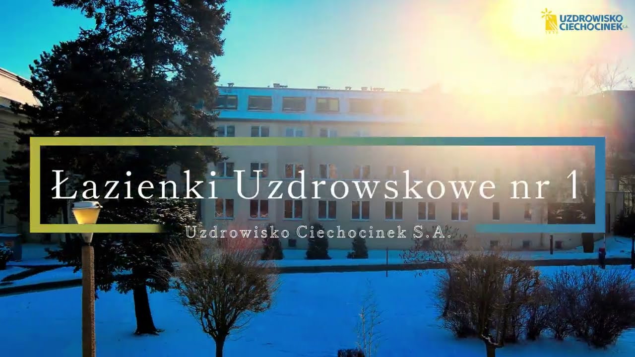 Łazienki Uzdrowiskowe nr 1 zimą