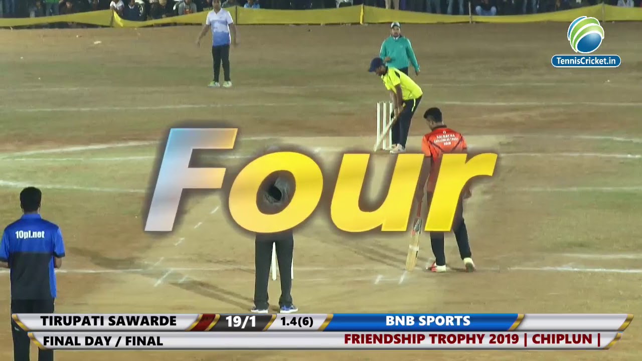 BNB SPORTS(Ding Dong )  VS TIRUPATI SAWARDE |MEGA FINAL |FRIENDSHIP TROPHY 2019|