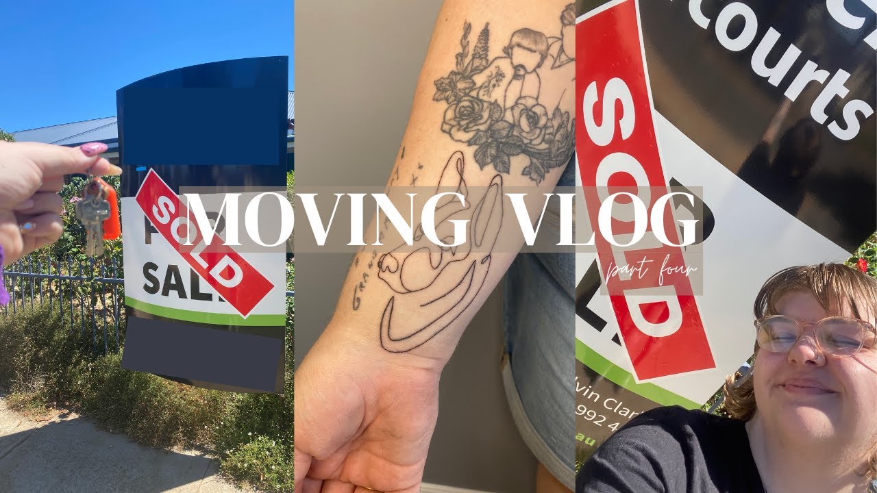 MOVING IN WEEKLY VLOG! + new tattoos! | moving chronicles: part four! | Chloe Benson