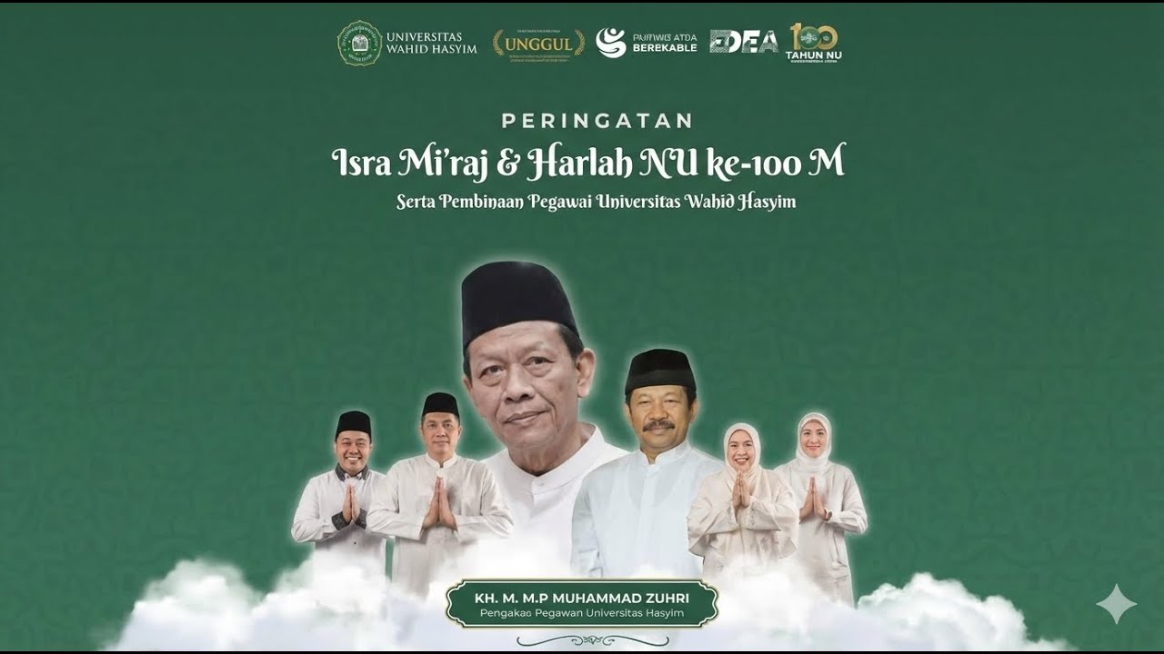 Ceramah Isra miraj di Unwahas oleh KH. Munif Muhammad Zuhri