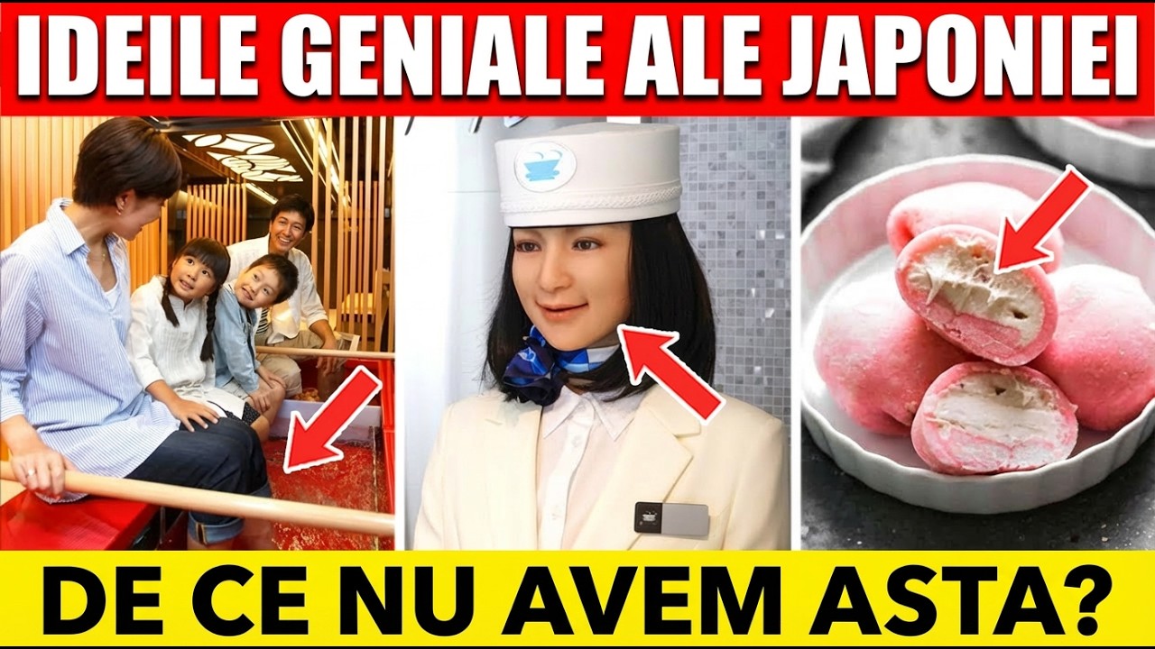 12 lucruri GENIALE din Japonia care te vor da pe spate!