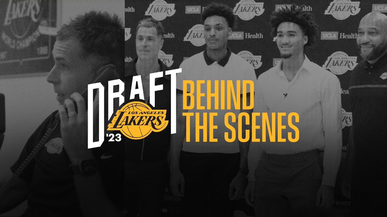 Behind the Scenes: Lakers Draft Process with Rob Pelinka and Jesse Buss