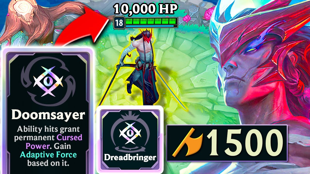 When Yone gets 1500 AD and 10,000 HP in Arena…