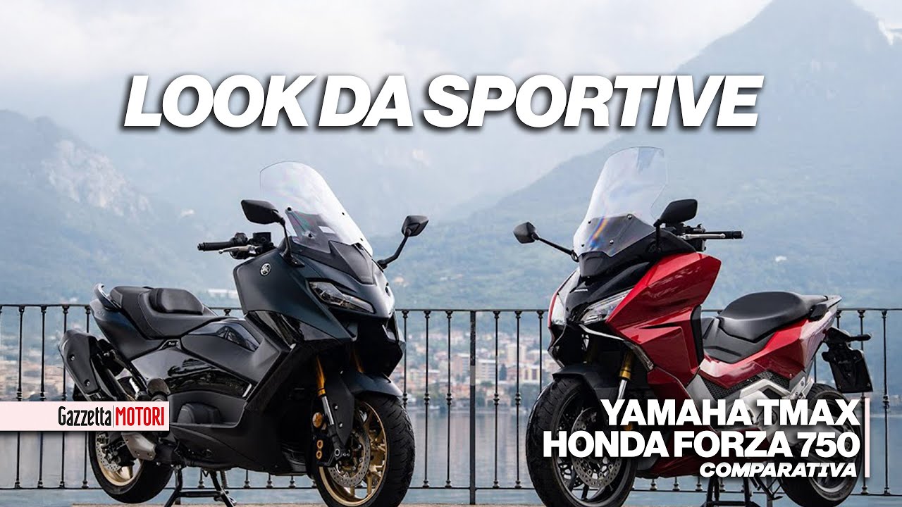 Yamaha TMax Vs Honda Forza 750: la comparativa dei maxiscooter | COMPARATIVA