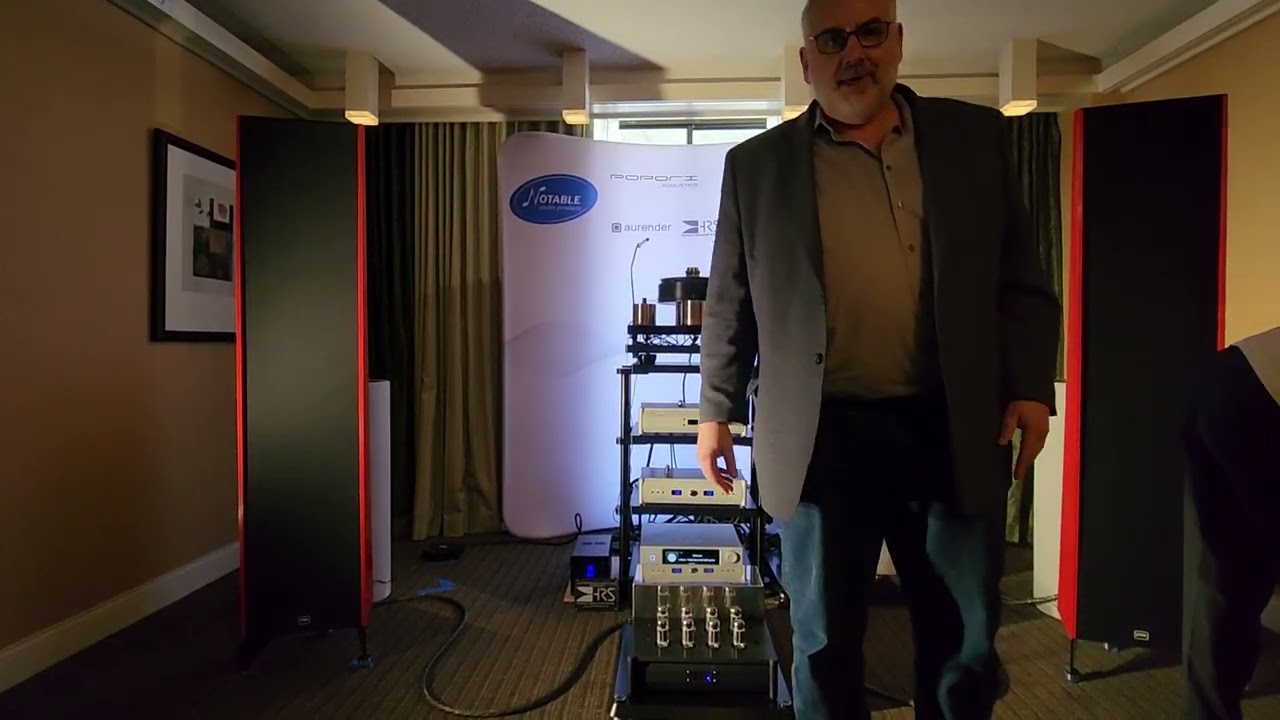 🤩 Popori Speaker - In the Running for Best of Show - Innovative Line Source E-Stat - PAF2023