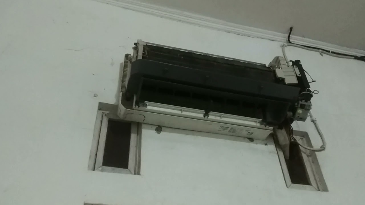 AC terlalu dingin, outdoor tidak mau mati | cara perbaikan hanya modal obeng.
