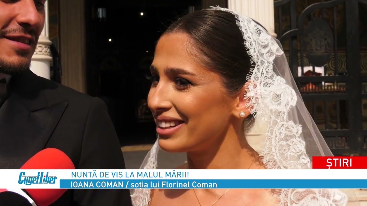 “Nunta anului” la Constanța! Florinel Coman și Ioana Timofeciuc și-au unit destinele la malul mării