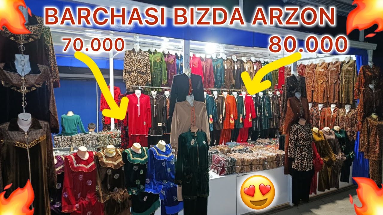 QO’QON BOZORI ENG ARXON HALATLARDAN TORTIB DVOYKALARGACHA ARZONLAR 