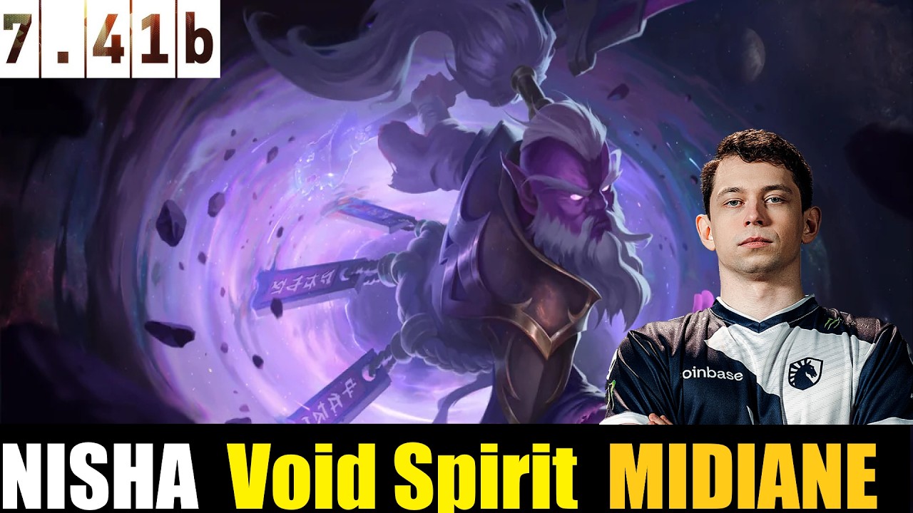 🤯 NISHA [Void Spirit] MID 7.41b - DOTA 2 HIGHEST MMR MATCH#dota2   #dota2gameplay