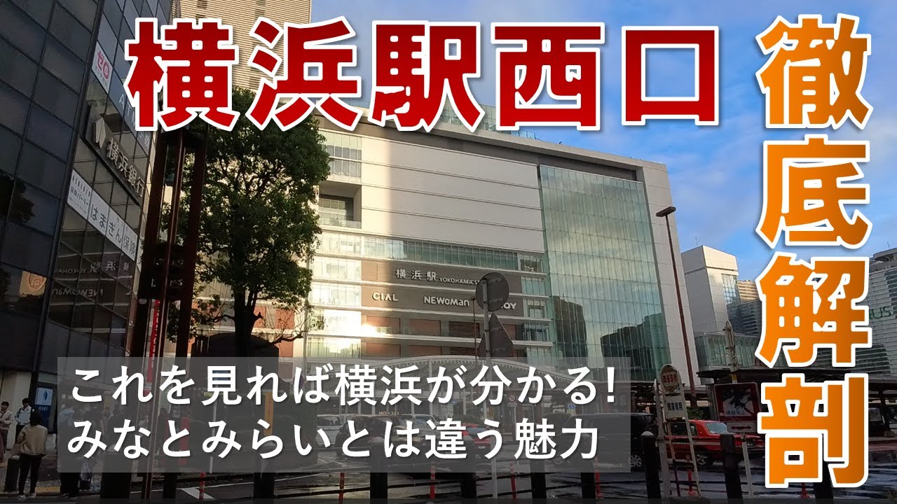 【街歩き】横浜駅西口のグルメ・ショッピングを徹底解剖！~みなとみらいとは違う魅力~