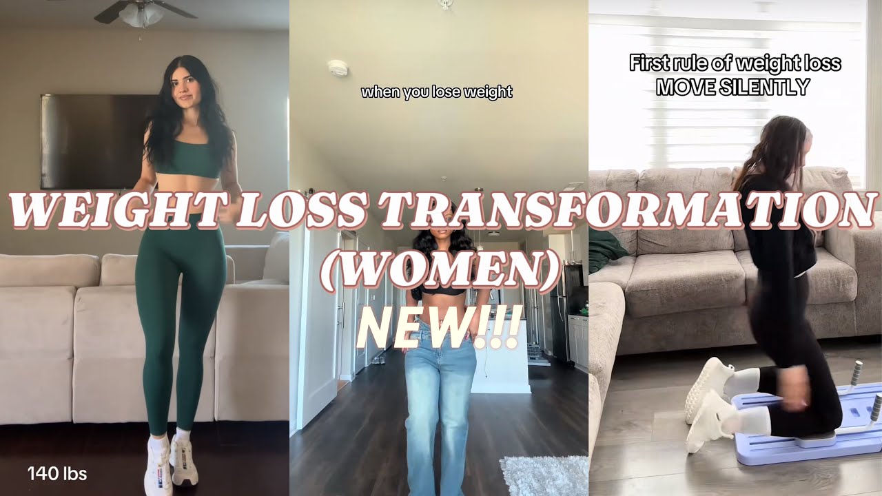 WEIGHT LOSS TRANSFORMATION (women)🏋️&zwj;♀️💪 || TIKTOK COMPILATION ||