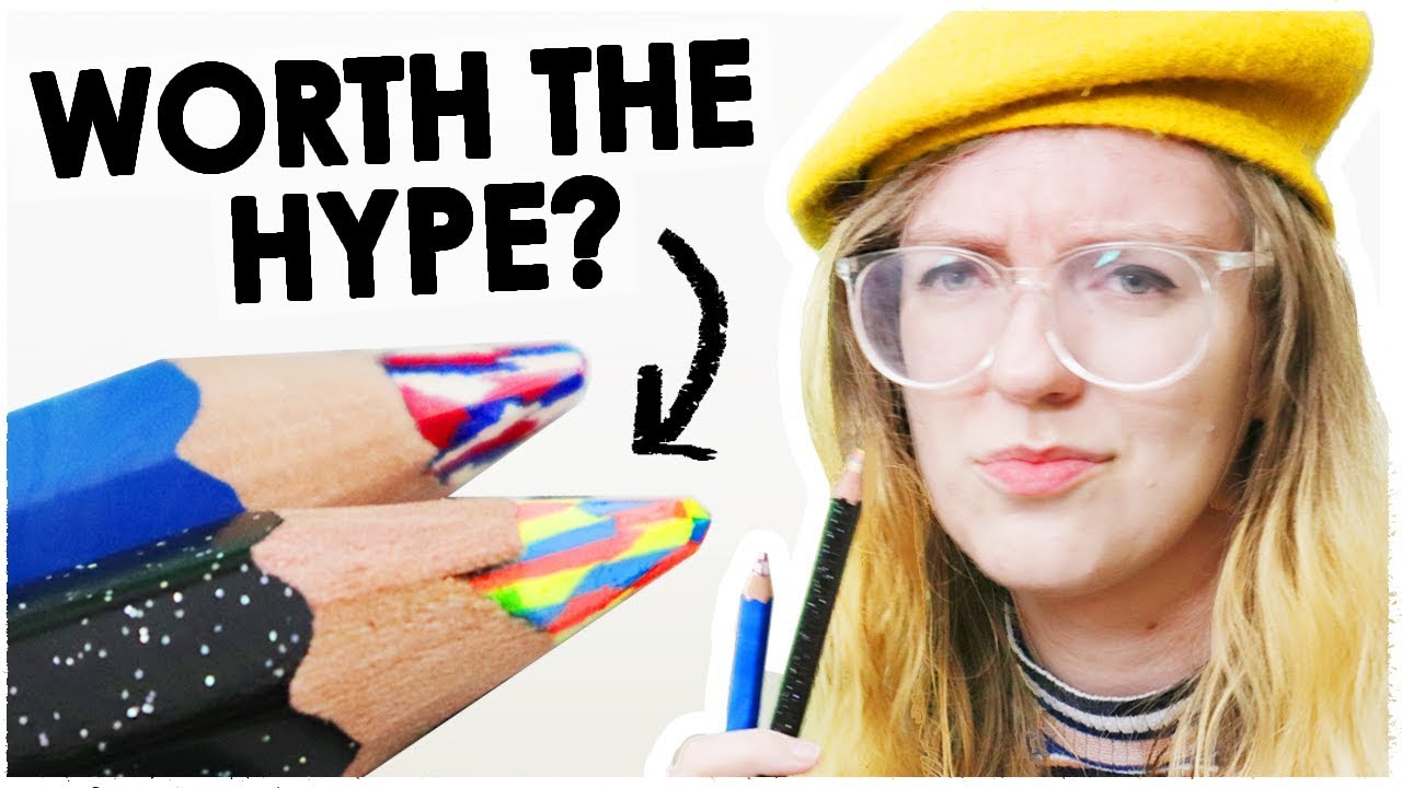 Testing the Weird Rainbow Pencil that y'all been using