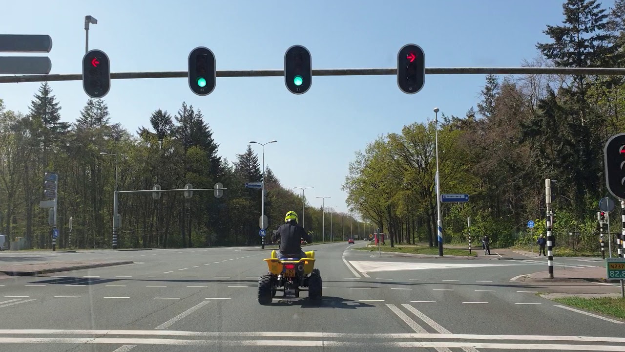Dashcam Beelden Soesterberg: N413 Richelleweg》N237 Amersfoortsestraat/Weg》N238 Zandbergenlaan.