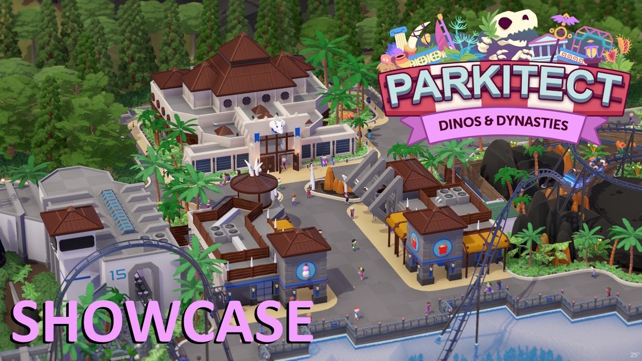 Parkitect - Dinos & Dynasties DLC Showcase