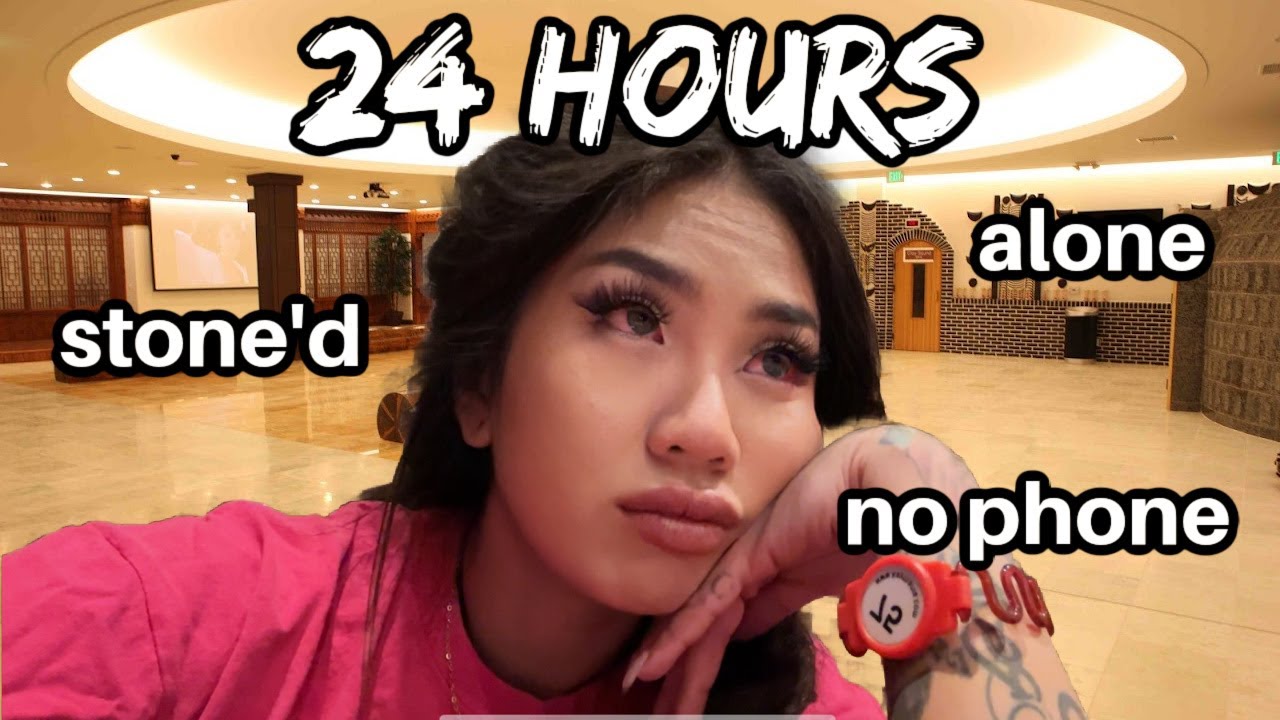 Spending 24 Hours in a Korean Spa *no phone*