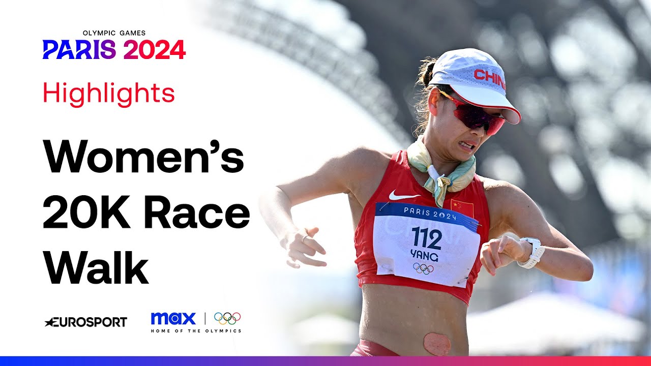 Digging Deep For Gold! 🇨🇳 | Women's 20K Race Walk Highlights | #Paris2024 #Olympics