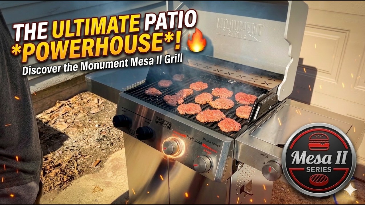 Grilling with Monument Grills